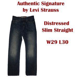 Authentic Signature Levi’s Distressed